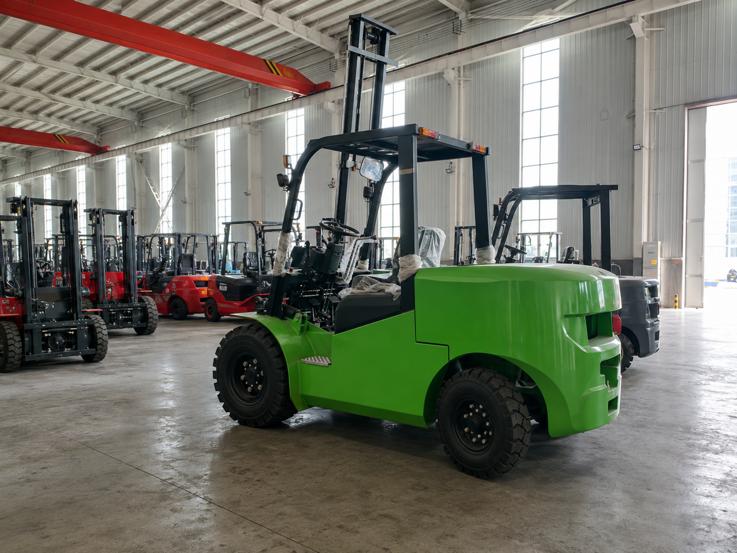 Gangchi professional electric forklift manufacturing