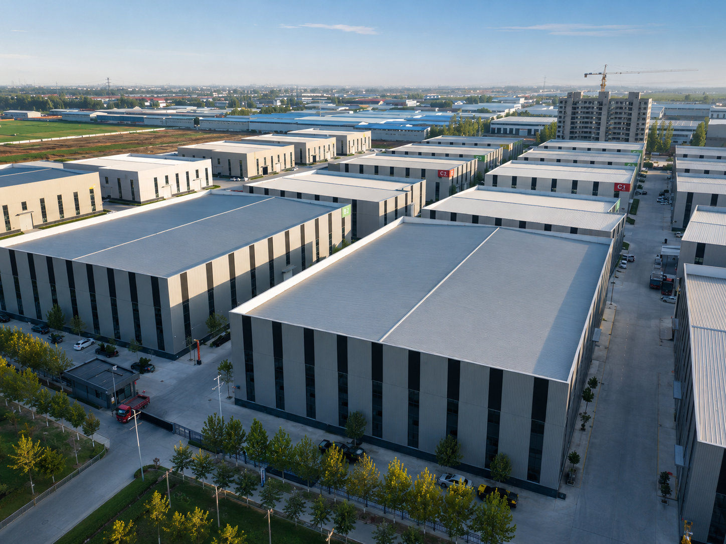 Hebei Gangchi Machinery electric forklift manufacturing facility